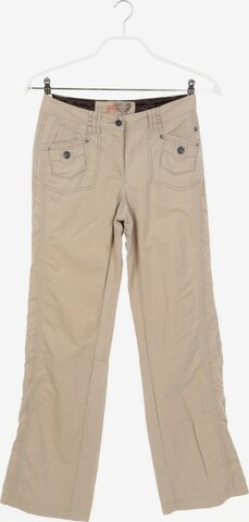CECIL Pants in S in Beige: front