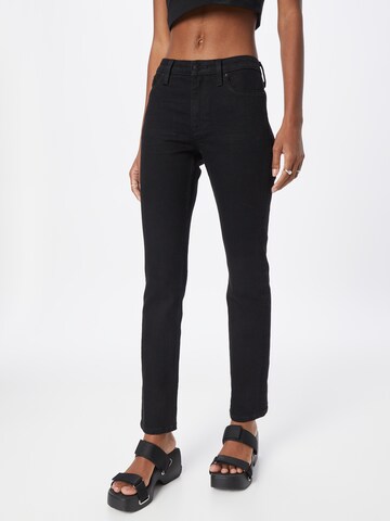 ESPRIT Regular Jeans in Zwart: voorkant