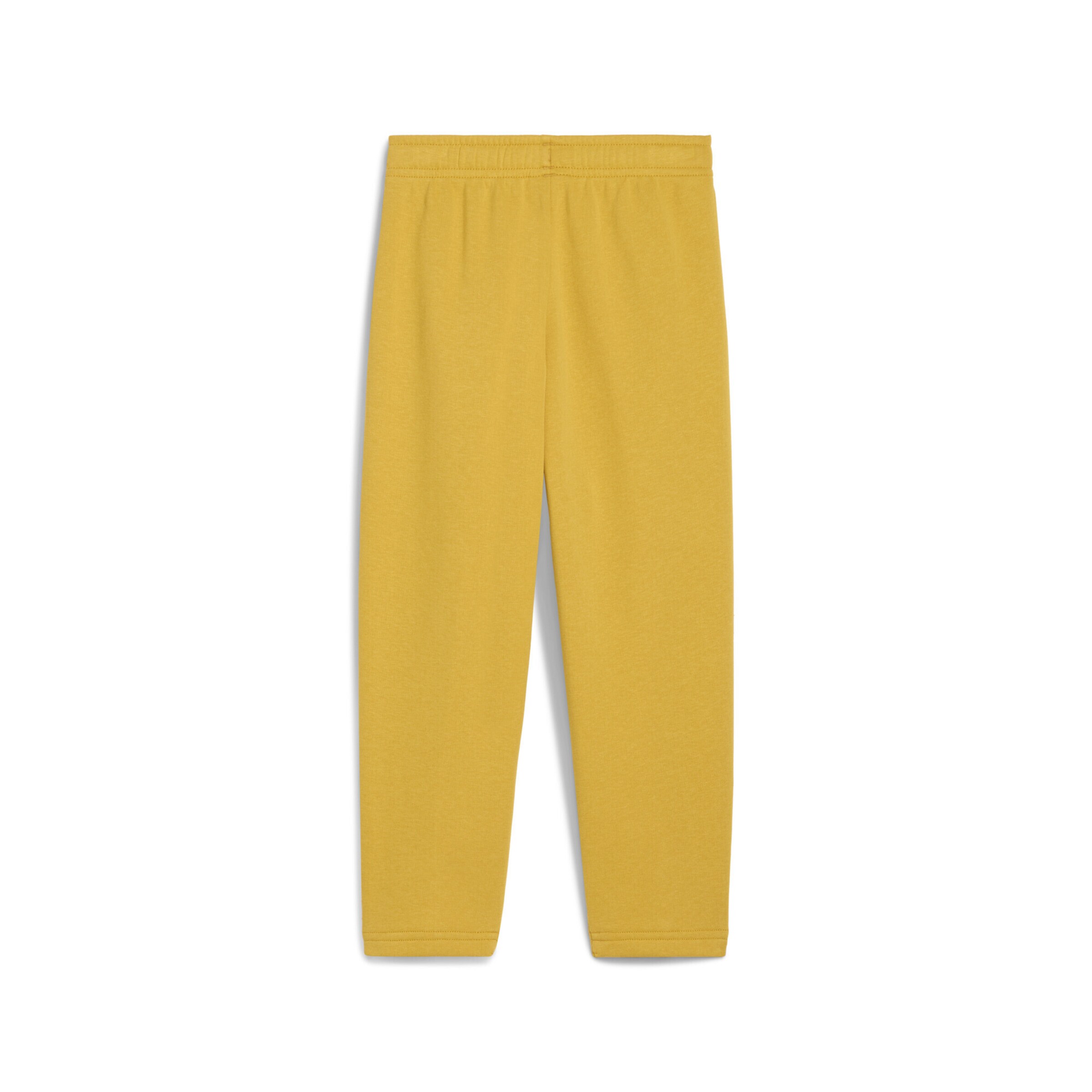 PUMA Tapered Broek 'Moody Cat' in Geel