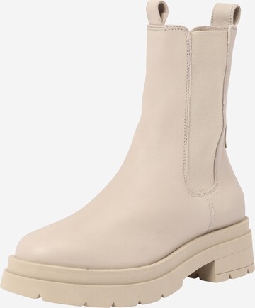 Marc O'Polo Chelsea boots 'Linn' i beige: framsida