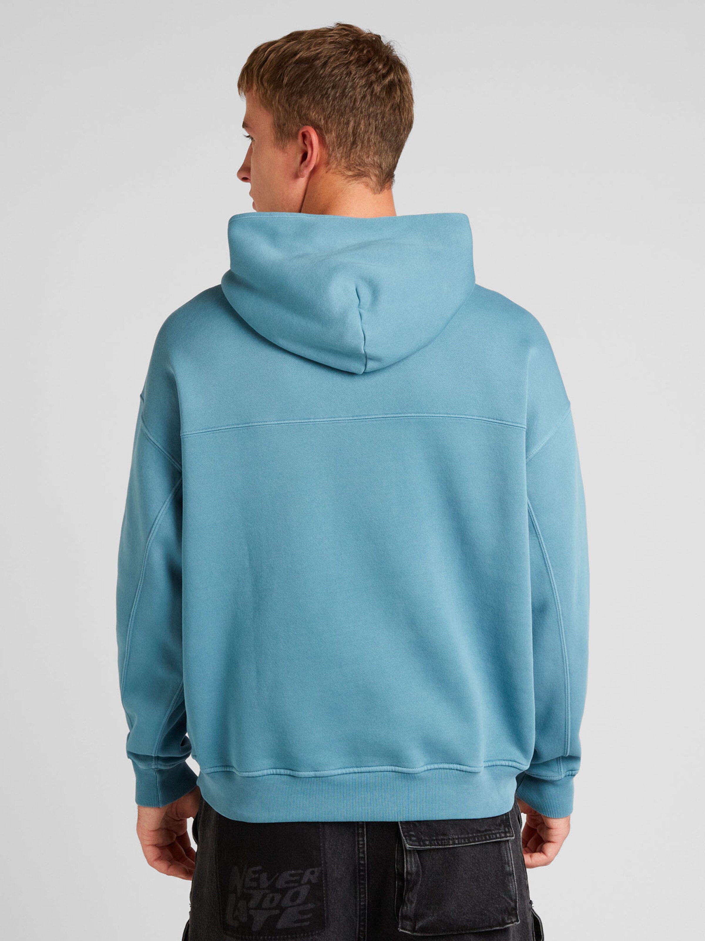 Blue abercrombie hoodie hot sale