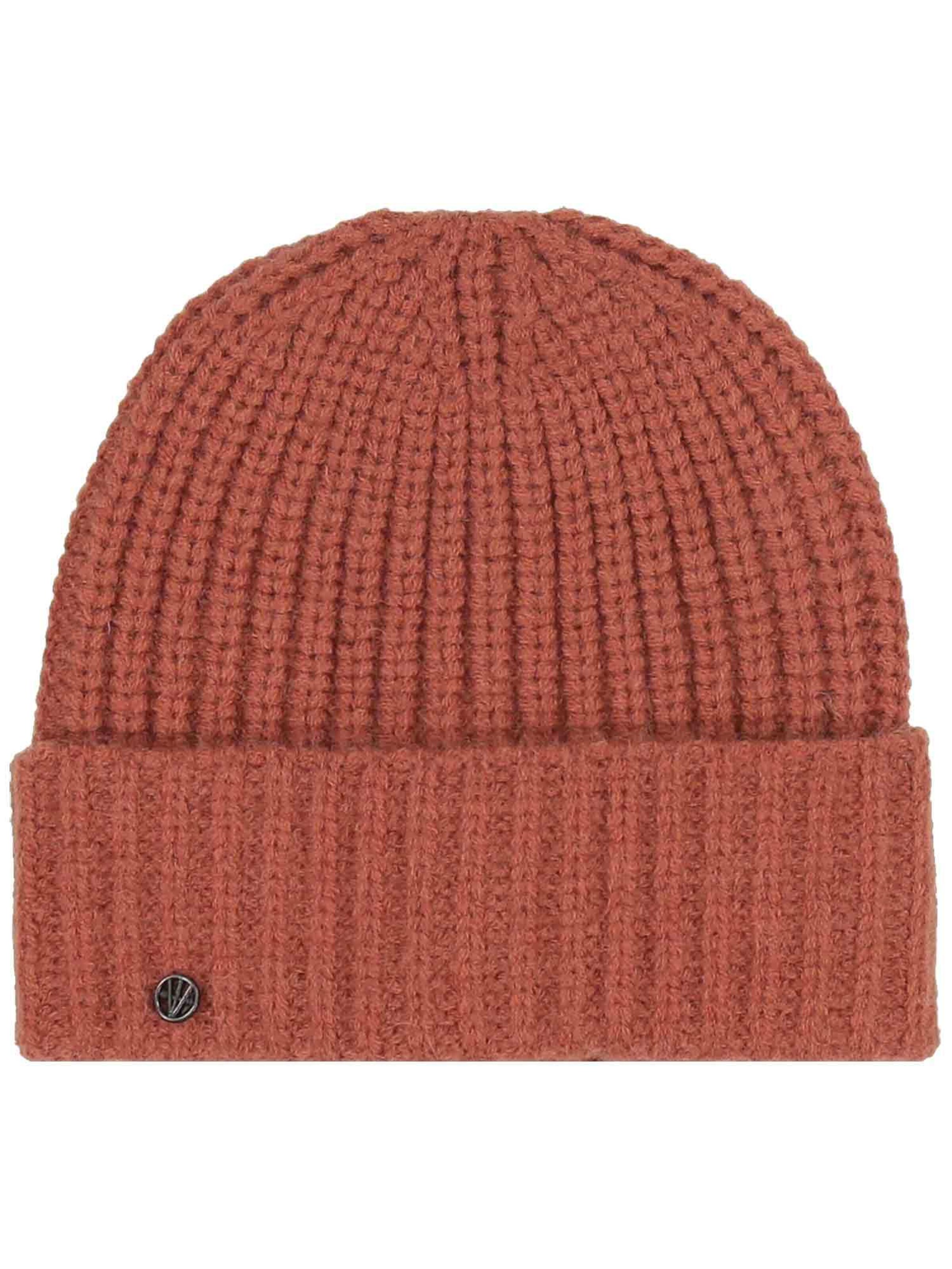 LOEVENICH Beanie in Red: front