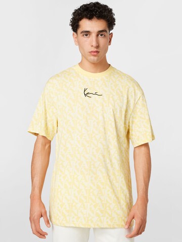 Karl Kani Shirt in Yellow: front