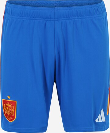 ADIDAS PERFORMANCE Regular Sportsbukser 'Spain 22 Away' i blå: forside