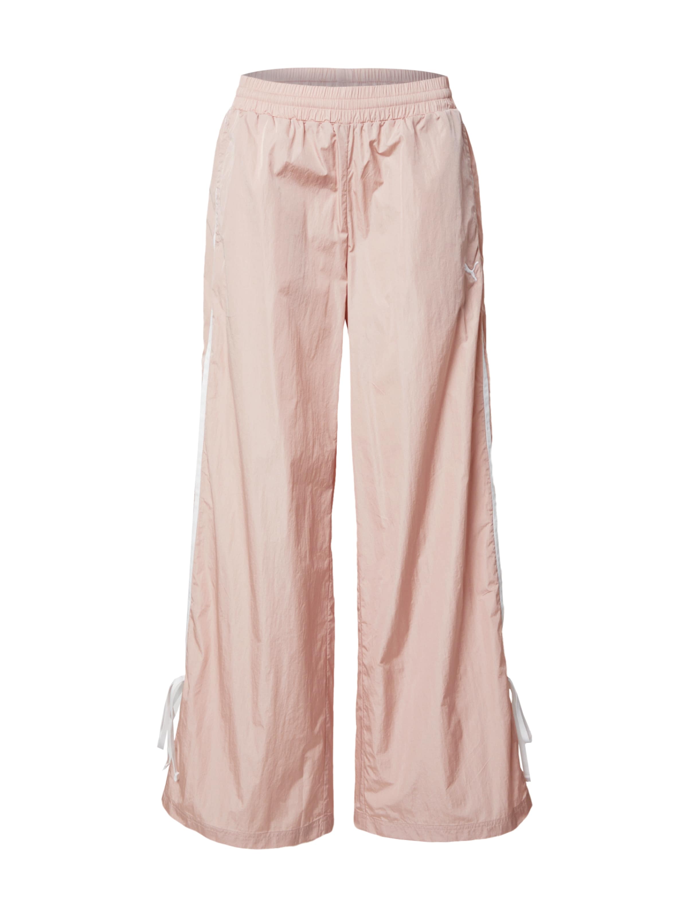 PUMA Wide leg Παντελόνι 'MODERN DELIGHT' σε ροζ: μπροστά