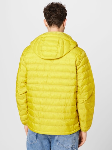 LEVI'S ® Between-season jacket 'Presidio Pkbl Hooded Jkt' in Yellow