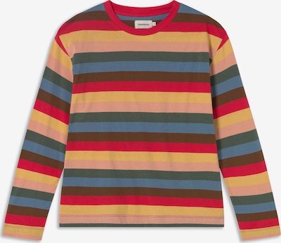 Thinking MU Majica u tamno plava / med / kraljevski zelena / tamno crvena, Pregled proizvoda