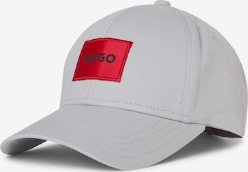 HUGO Cap in Grey: front