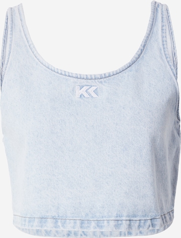 mėlyna Karo Kauer Palaidinė be rankovių: priekis