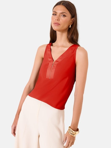 Haut Lipsy en rouge : devant