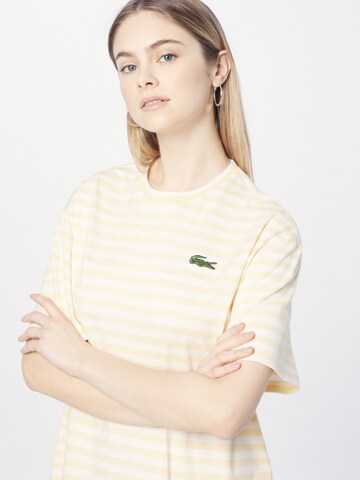 Robe LACOSTE en jaune