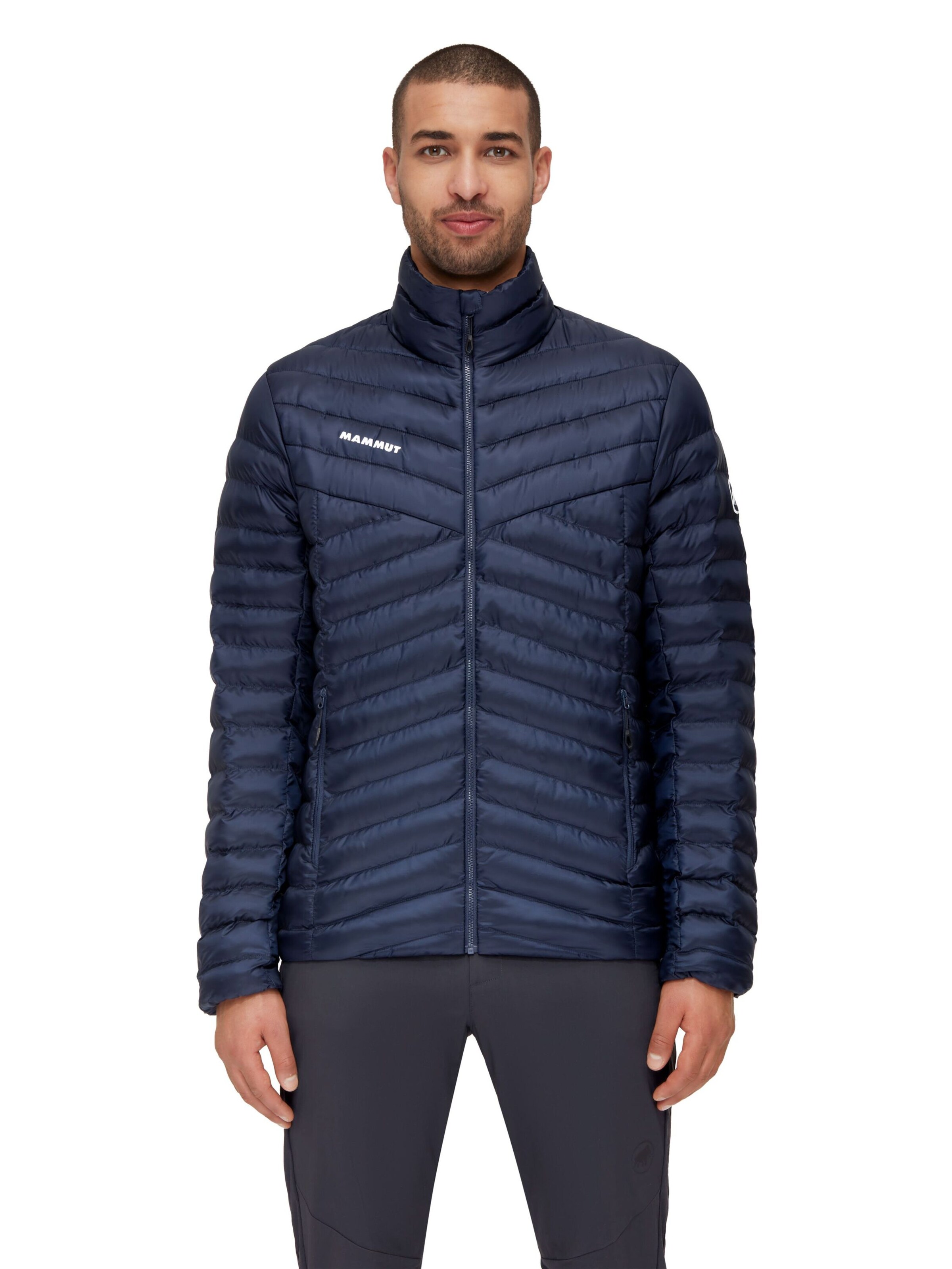 MAMMUT Outdoor jacket 'Albula' in Blue: front