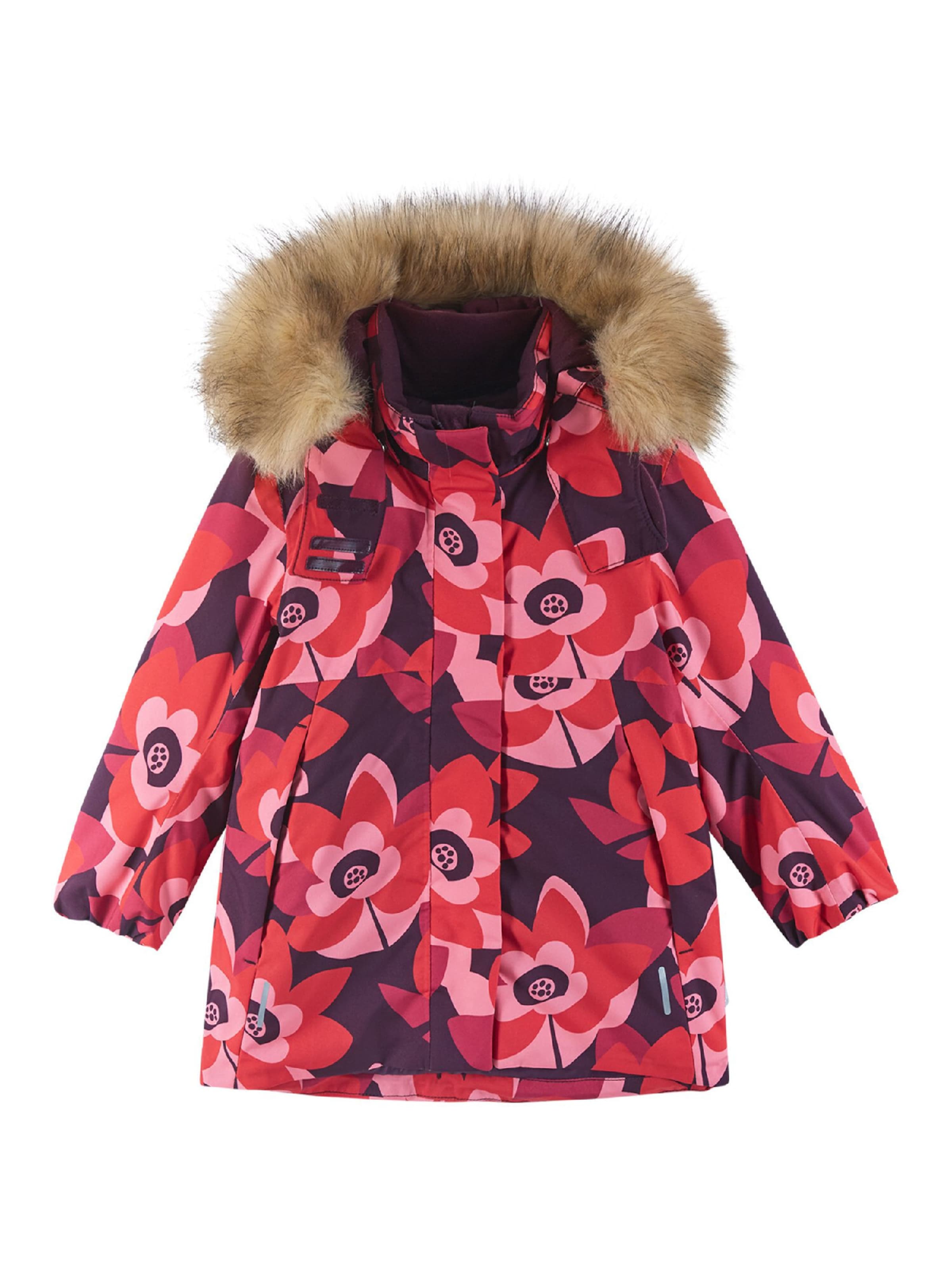 Reima Winter jacket 'Muurame' in Purple: front