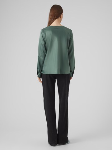 VERO MODA Bluse 'MERLE' in Grün