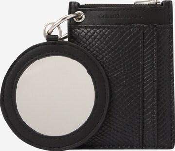 Calvin Klein Jeans - Cartera en negro: frente