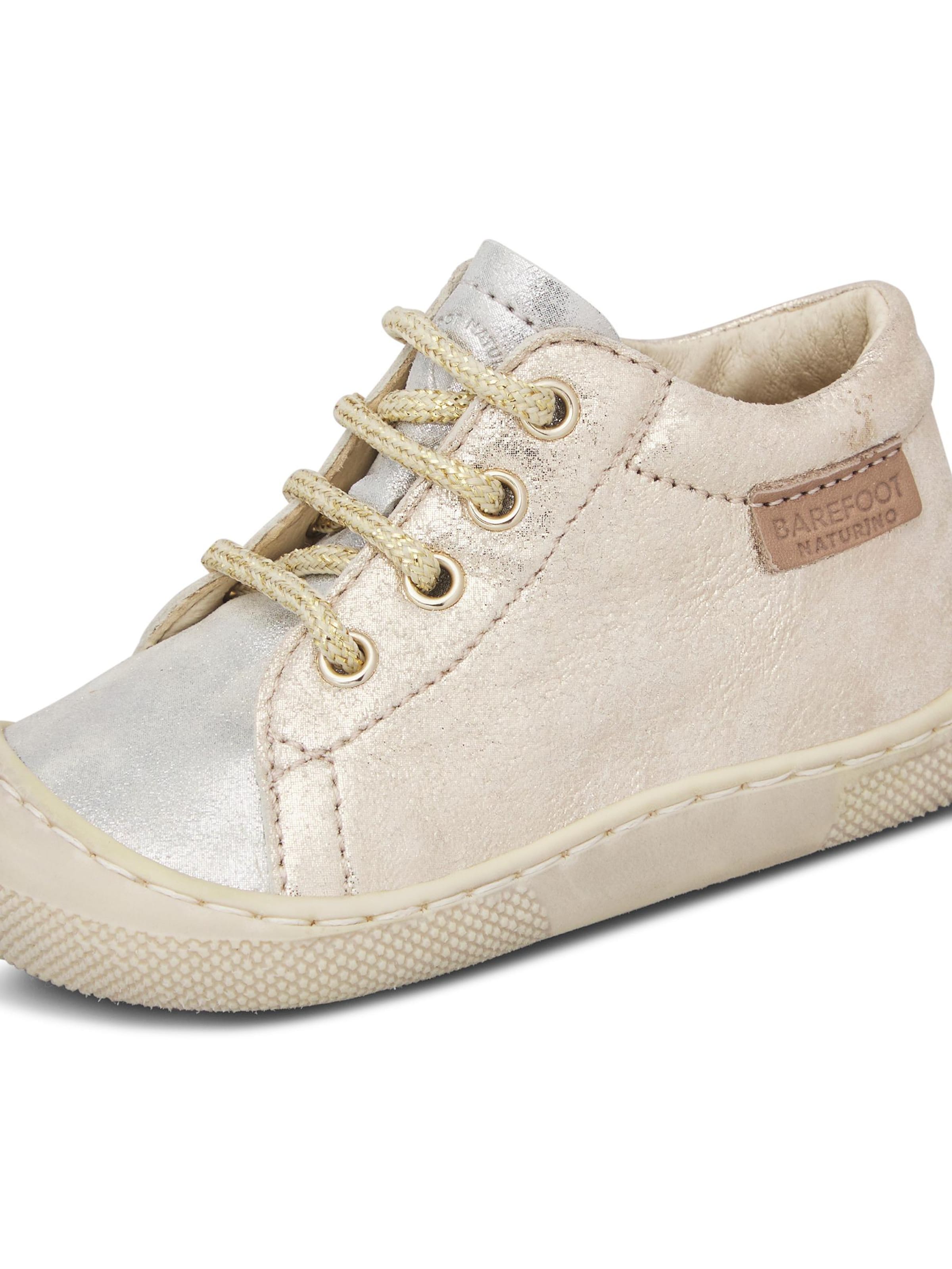 NATURINO Sneaker 'BAREFOOT AMUR ZIP'‌‌‌‌‌‌‌‌‌ in Gold