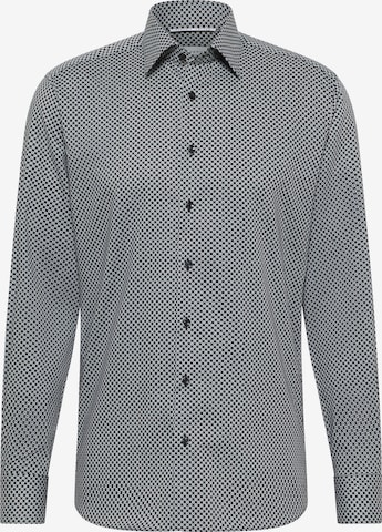 ETERNA Regular Fit Businesshemd in Grau: Vorderseite