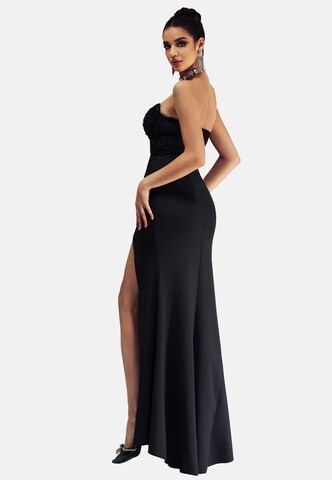 Moda Minx Jurk 'Evelyn Long Dress' in Zwart