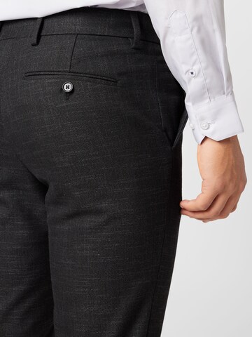 BURTON MENSWEAR LONDON Slimfit Παντελόνι τσίνο σε μαύρο