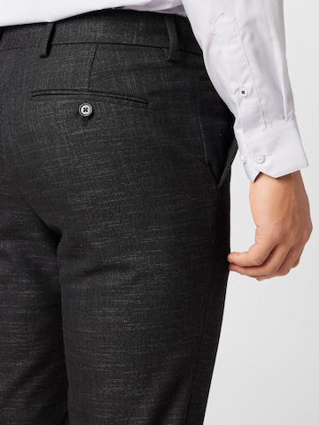 BURTON MENSWEAR LONDON Slimfit Chino kalhoty – černá