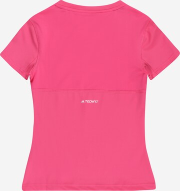 ADIDAS SPORTSWEAR Функциональная футболка 'Icons' в Ярко-розовый