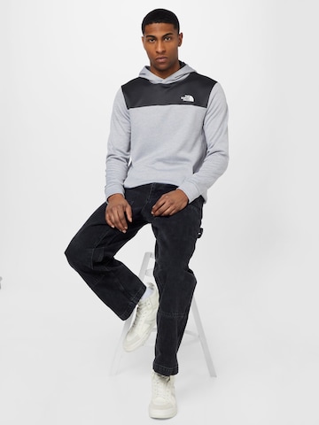 THE NORTH FACE Sportsweatshirt 'M REAXION FLEECE P/O HOODIE  - EU' i grå