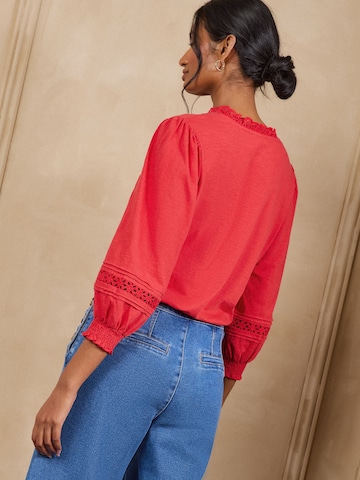 Camicia da donna di love & roses in rosso