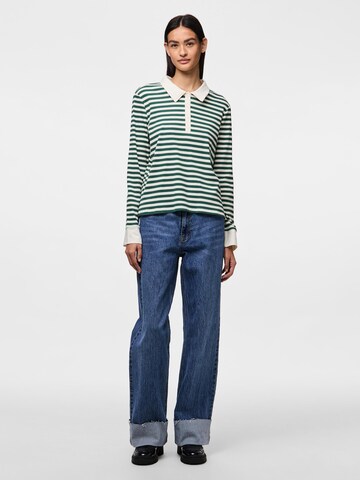 PIECES Shirt 'PCDonna' in Green