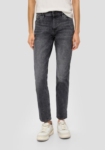 s.Oliver Slimfit Jeans 'Betsy' in Grijs: voorkant