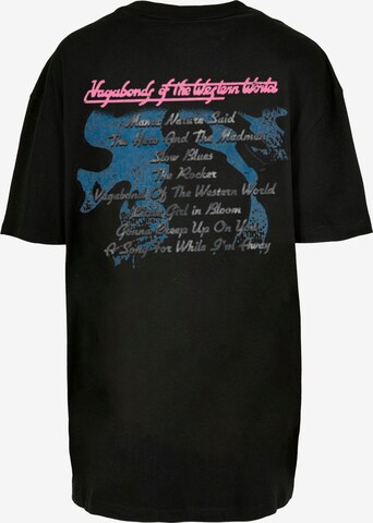 Merchcode Oversized Shirt 'Thin Lizzy - Album Tracklisting' in Black