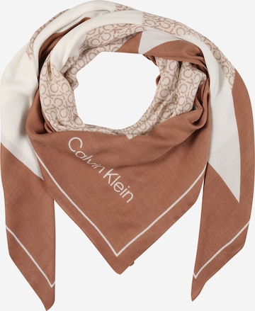 Calvin Klein Doek in Bruin: voorkant