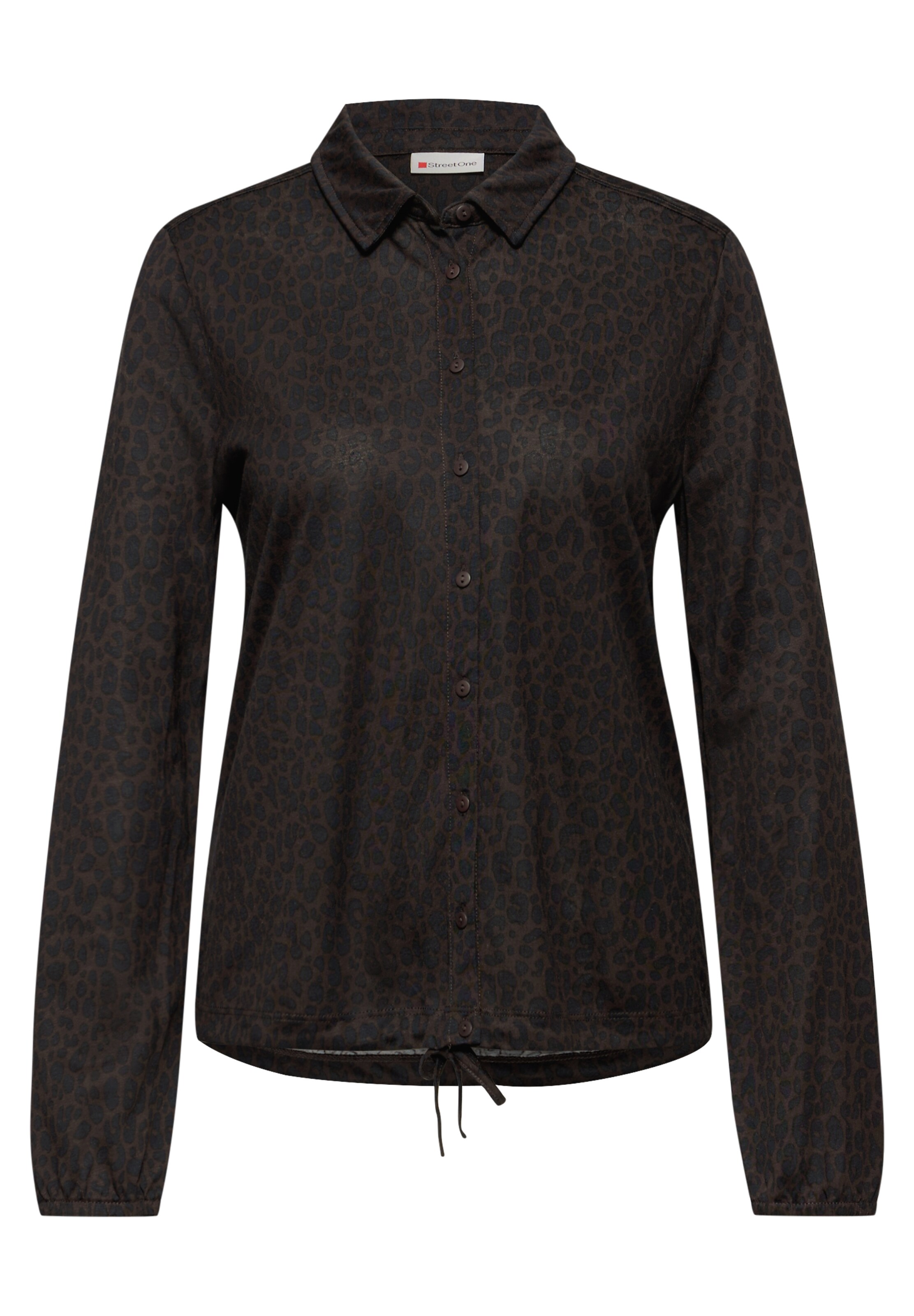 STREET ONE Bluse in Braun: Vorderseite
