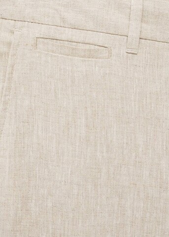 MANGO MAN Slimfit Hose 'Oyster' in Beige