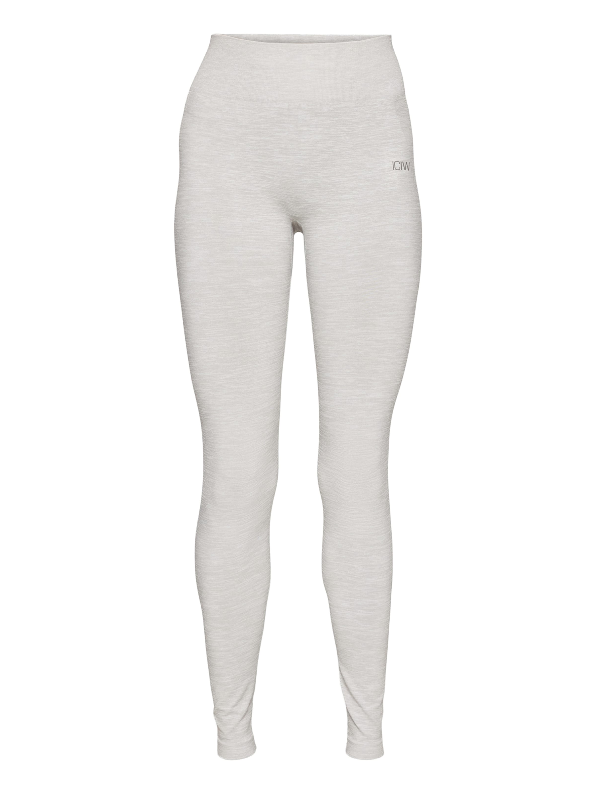 ICANIWILL - Skinny Pantalón deportivo en gris: frente