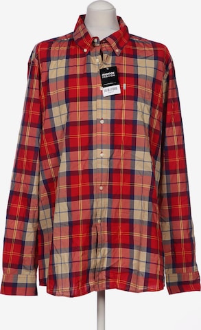 Barbour Button Up Shirt in XXL in Red: front