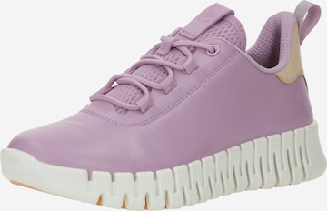 ECCO Низкие кроссовки 'Gruuv' в Лиловый: спереди