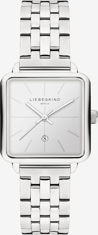 Liebeskind Berlin Analoguhr in Silber: Vorderseite