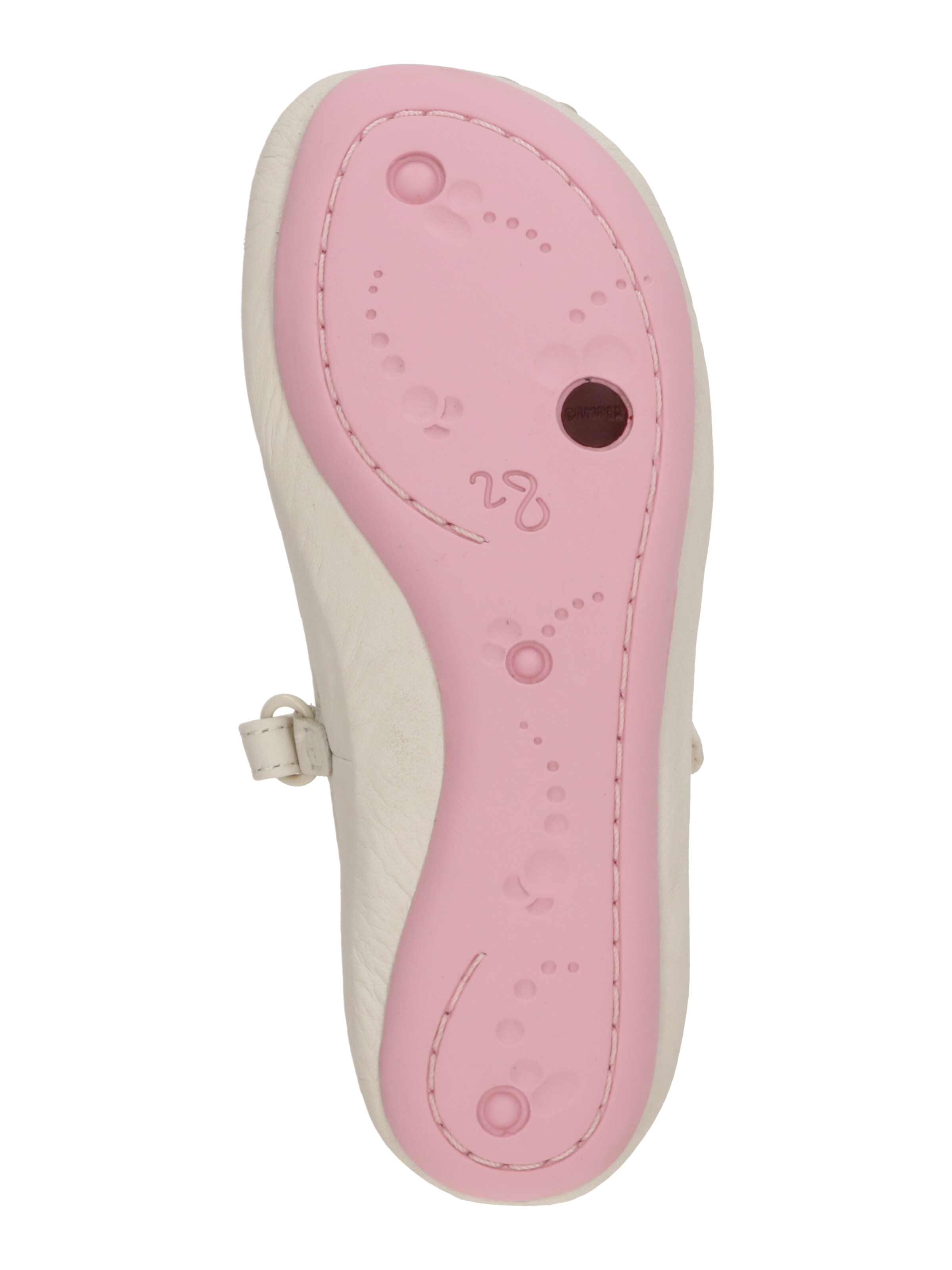 CAMPER Ballet Flats 'Right' in White