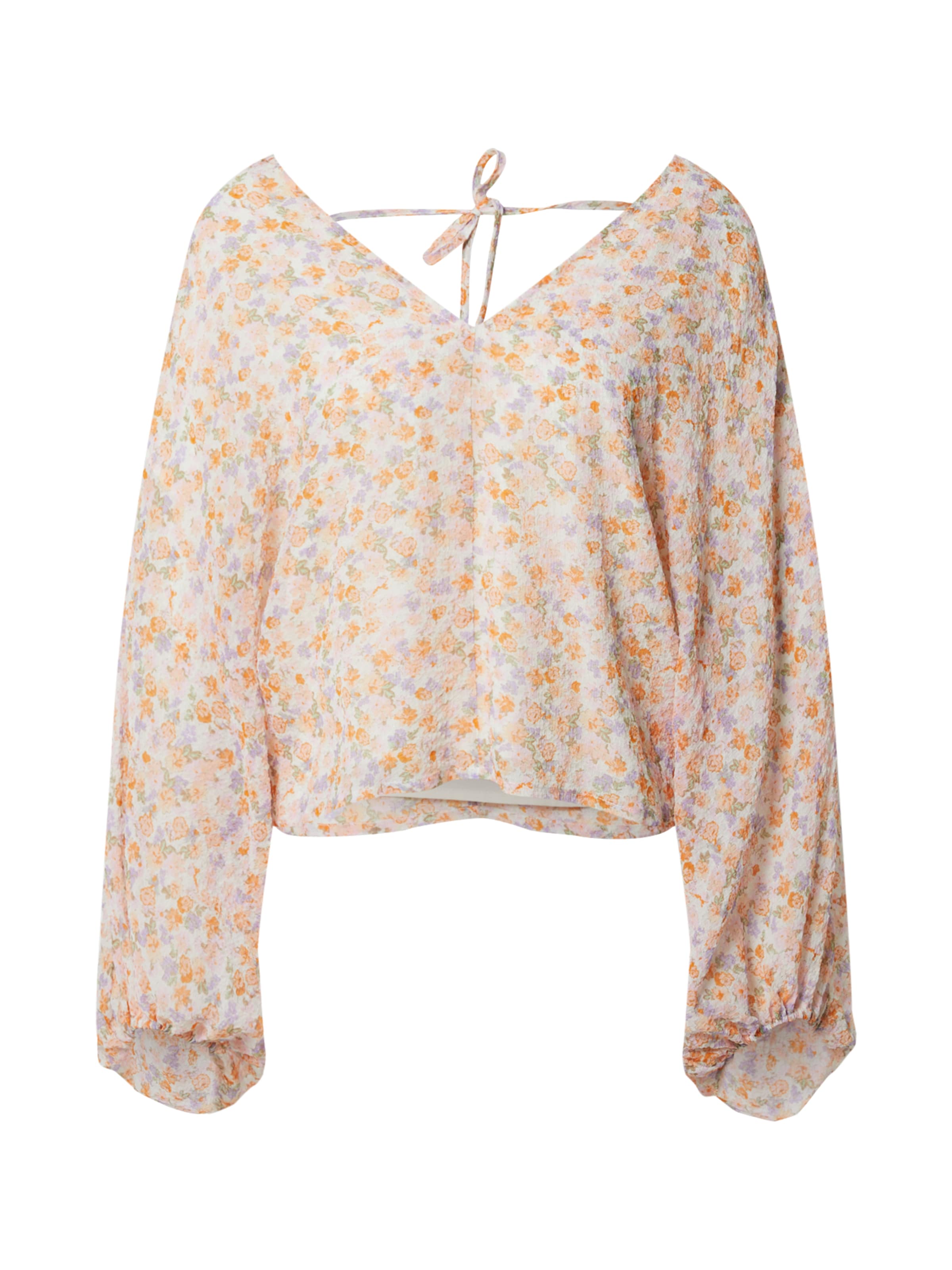 EDITED Блузка 'Fine' в Бежевый: спереди