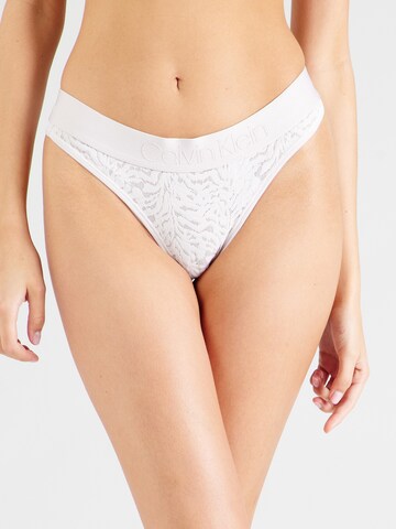 Calvin Klein Underwear String bugyik - lila: elől