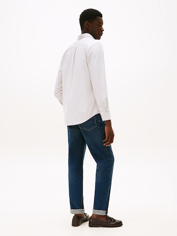 TOMMY HILFIGER Средняя посадка Рубашка 'HERITAGE' в Бежевый: сзади