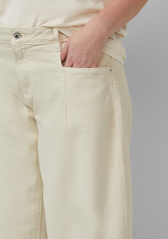 QS Regular Jeans-Hose in Beige