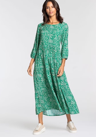 LAURA SCOTT Dress in Green: front