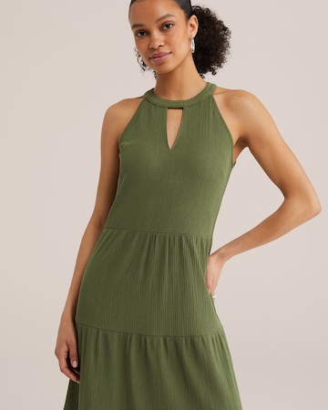 WE Fashion Kleid in Grün