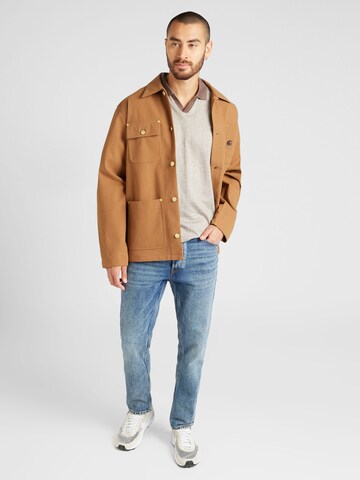 JACK & JONES Tričko 'JPRCCWILLAS' – hnědá
