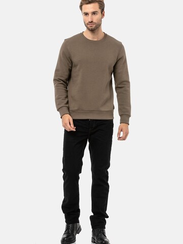 Sweat-shirt CIPO & BAXX en vert
