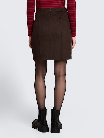 TOM TAILOR Rok in Bruin