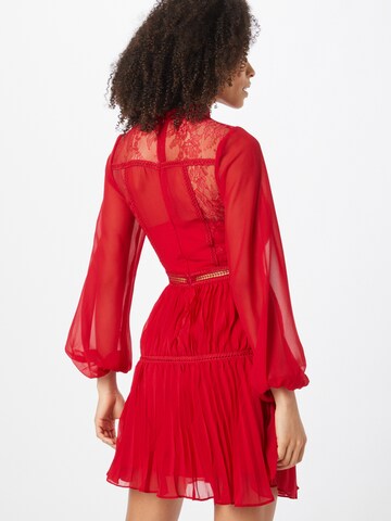 True Decadence Cocktail Dress in Red