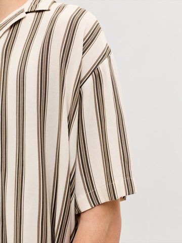 Fit confort Chemise 'JJEJEFF' JACK & JONES en beige