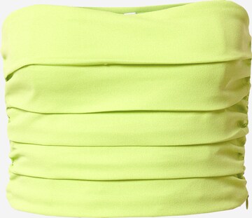 NEON & NYLON Top 'MELODY' – zelená: přední strana